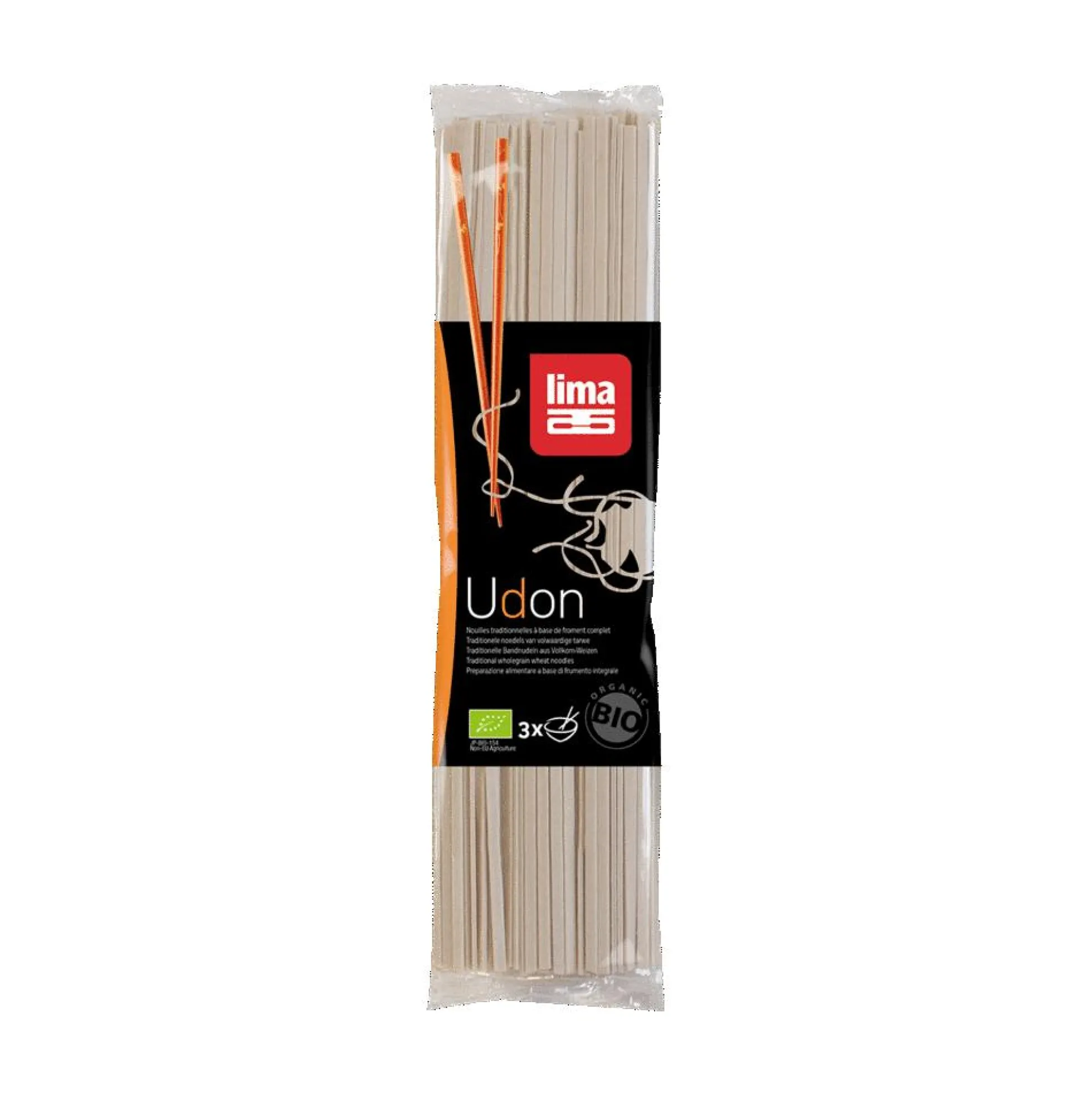 Udon (fideos tradicionales trigo integral) Lima, 250g