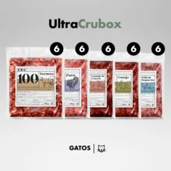 Ultra Cru Box - Menú De Dieta Barf Para Gato - 30 Paquetes