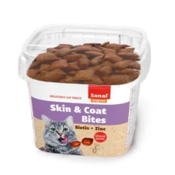 6u Snack Para Gato Skin&coat de Sanal, 75 Gr