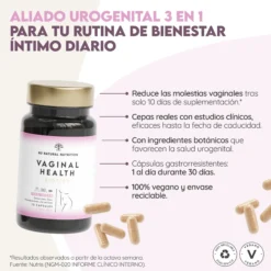 Vaginal Health Probióticos 30 días Íntima N2 Natural Nutrition 30 cáps.
