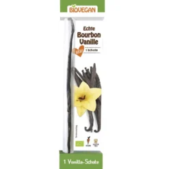 Vainilla de Bourbon en vaina Biovegan tubo 2 und
