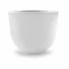 Veca Macetero Plástico Blanco Eggy 55x43 Cm