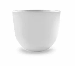 Veca Macetero Plástico Blanco Eggy 45x36 Cm
