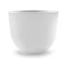 Veca Macetero Plástico Blanco Eggy 35x28 Cm