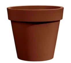 Veca Macetero Plástico Bronce Easy 55cm