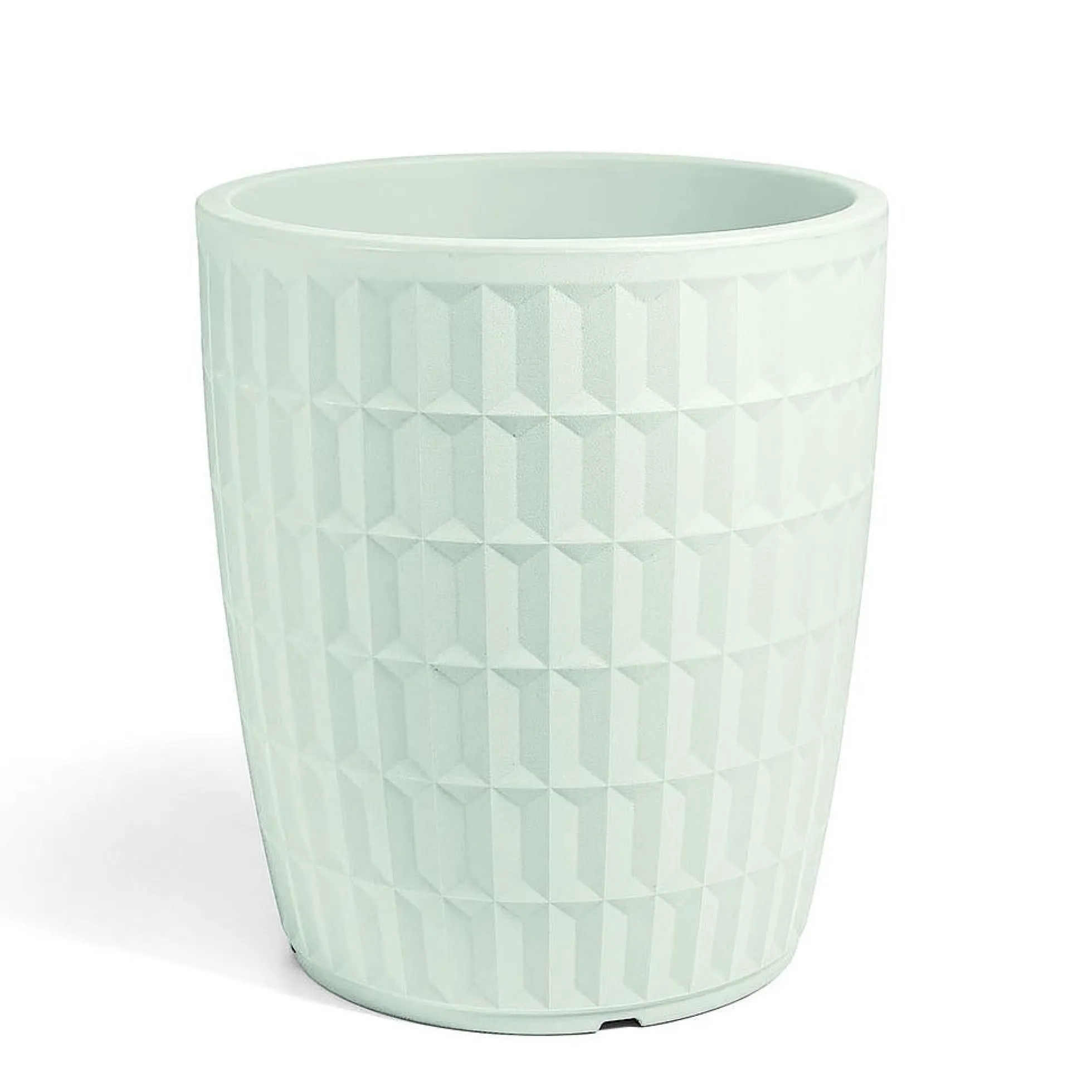 Veca Macetero Plástico Tyle Blanco 80cm