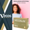 Vecoslax Vecos 30 Cápsulas | Regulación Del Tránsito Intestinal Y Alivio Del Estreñimiento Ocasional | Sen Y Frángula