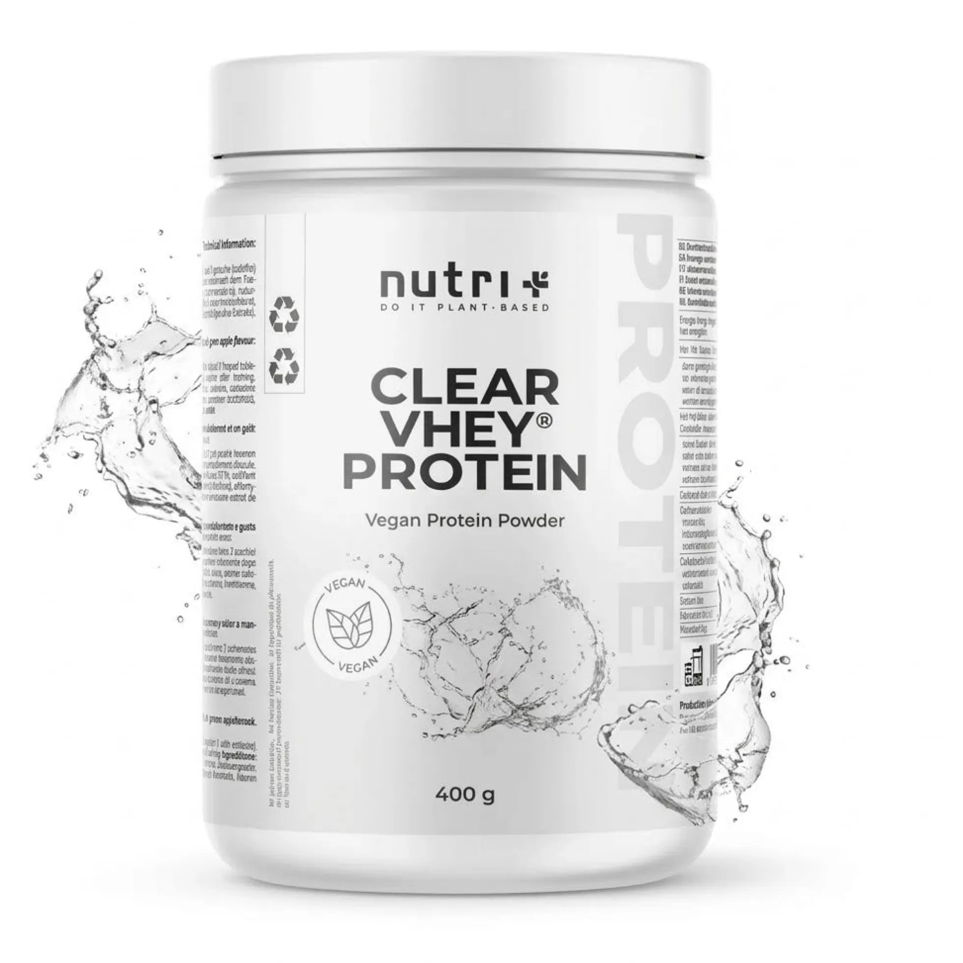 Vegan Clear Vhey Protein 400 Gr