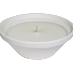 Vela antimosquitos citronela blanca Ø22 cm Roura