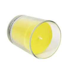 Vela Aromática De Citronela En Vaso Transparente 120 G Caja 6 Unid.