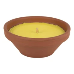 Vela Aromática De Citronela Recipiente Terracota 300 G
