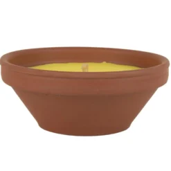 Vela Aromática De Citronela Recipiente Terracota 300 G