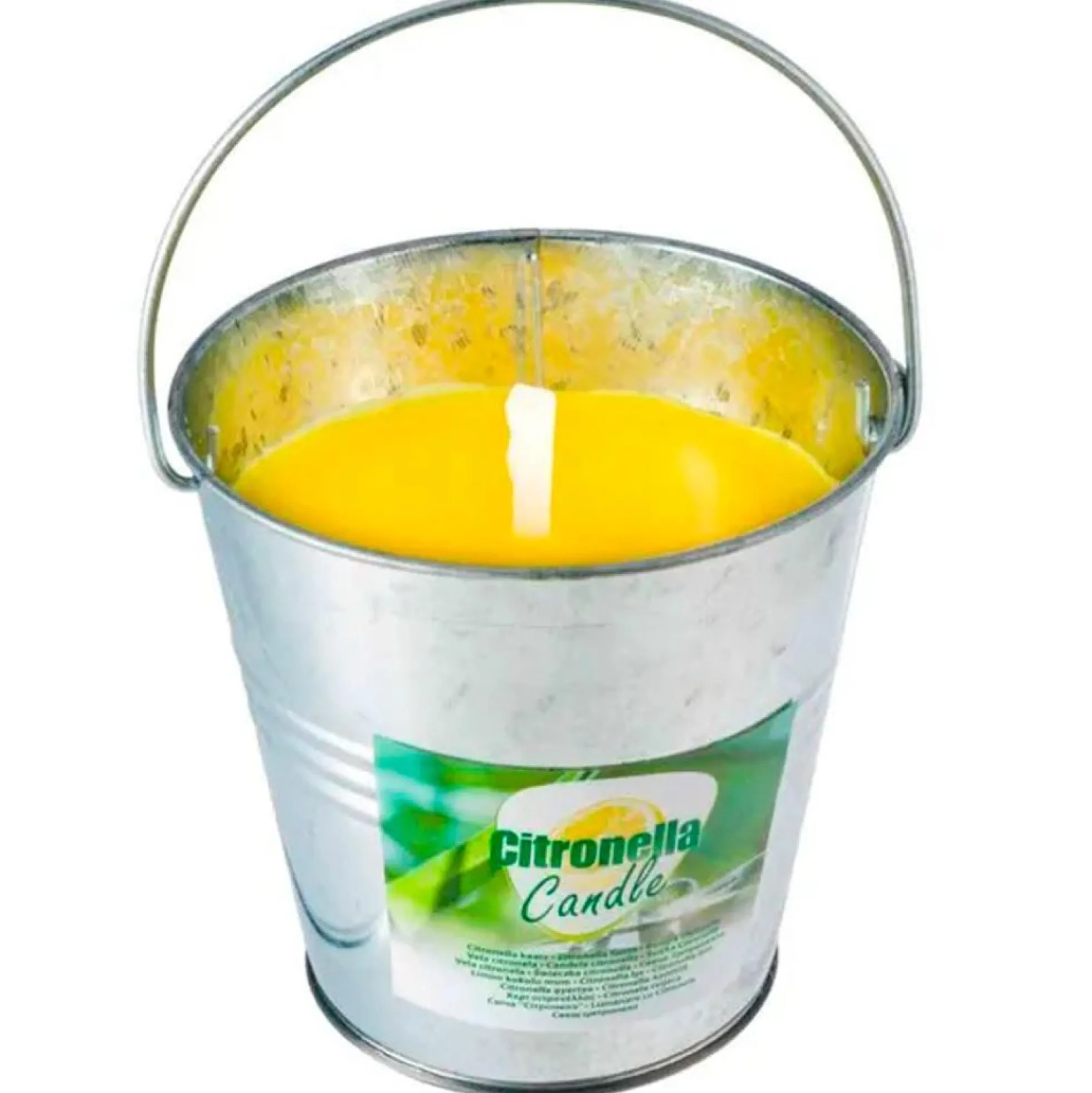 Vela Cubo Chapa Citronela 10 Cm