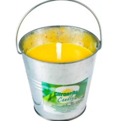 Vela Cubo Chapa Citronela 10 Cm