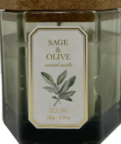 Vela perfumada Sage & Olive Roura