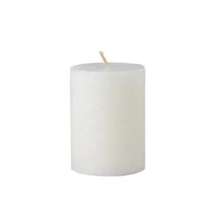 Vela Pilar pequeña Blanca