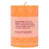 Velas estearina pequeña colores variados 56 x 80 mm 174 g Blue 6 uds