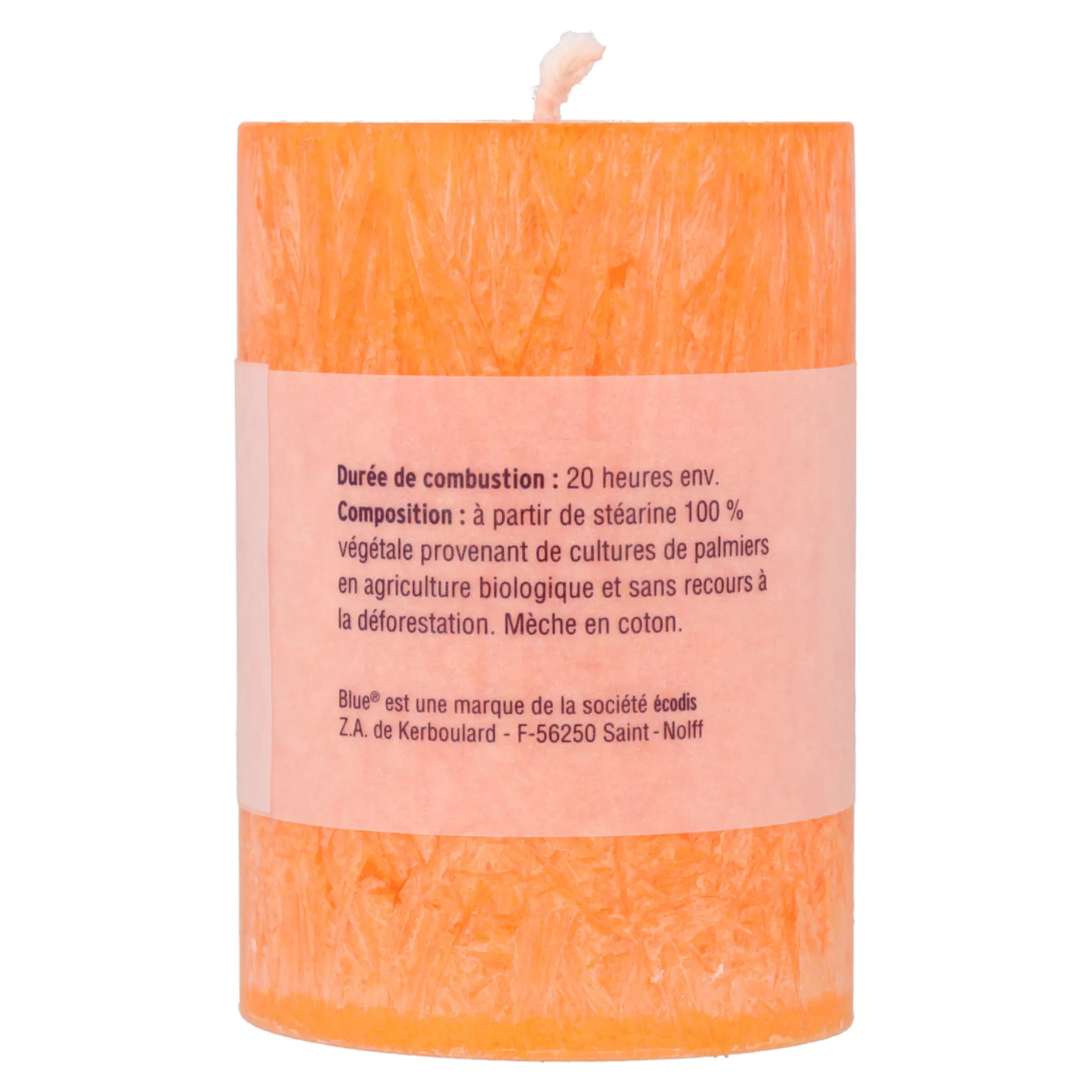Velas estearina pequeña colores variados 56 x 80 mm 174 g Blue 6 uds