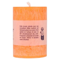 Velas estearina pequeña colores variados 56 x 80 mm 174 g Blue 6 uds