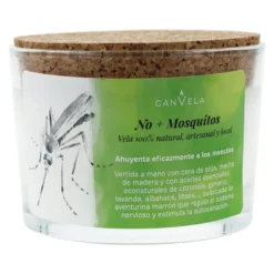 Vela vaso perfumada No+Mosquitos 100% Natural CanVela