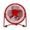 Ventilador USB de sobremesa Rojo PW 1021 Orbegozo 10 cm