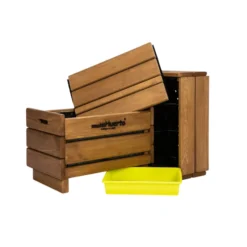 Vermicompostador de madera Frutero completo Multihuerto