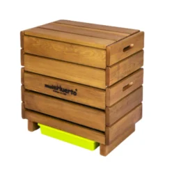 Vermicompostador de madera Frutero completo Multihuerto