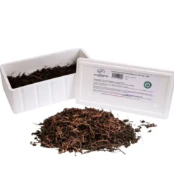 Vermicompostador Frutero sencillo con lombrices Multihuerto