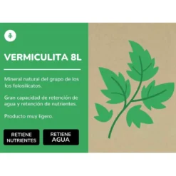 Vermiculita Planeta Huerto 8 Litros