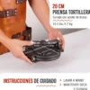 Victoria Prensa Tortillera Para Tortillas Mexicanas Hierro Fundido Curado 20cm, Pataconera Colombiana, 36997, Negro