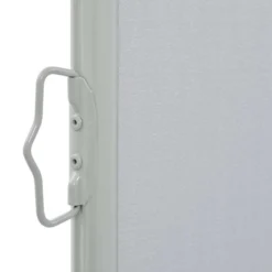 Vidaxl Toldo Lateral Retráctil Para Patio 120x300 Cm Gris