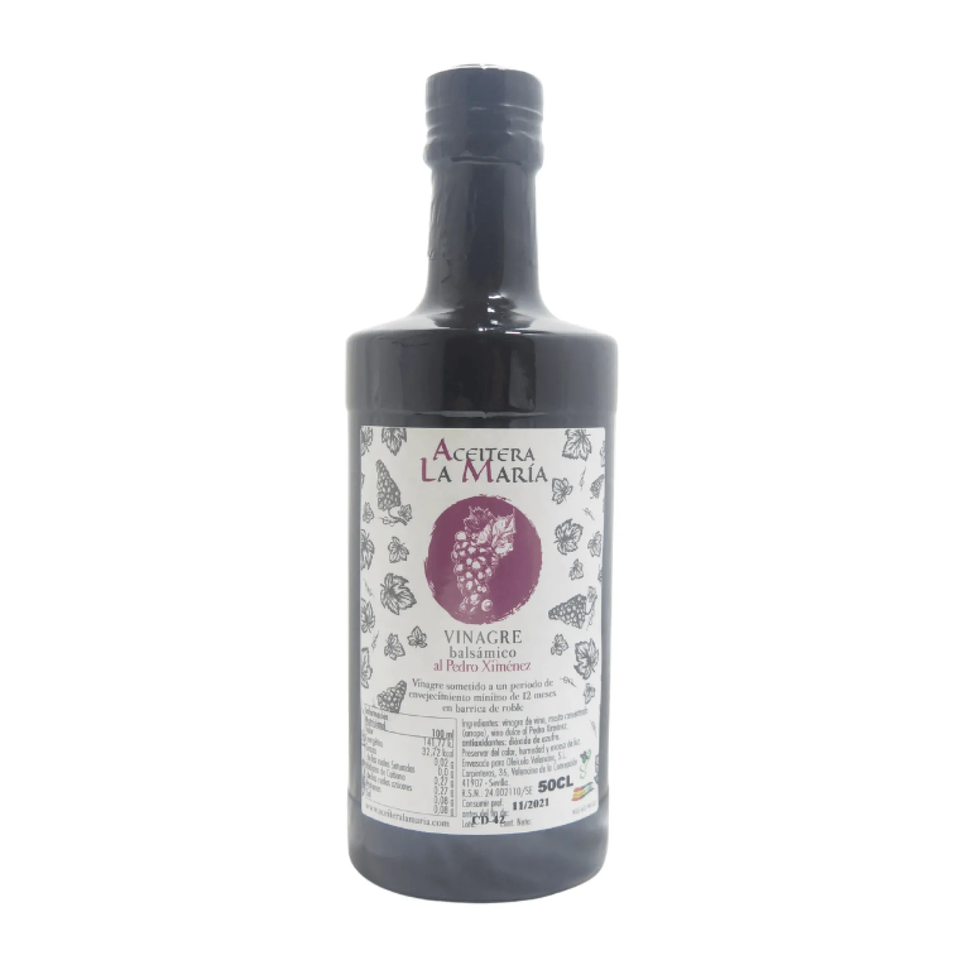 Vinagre Balsámico Al Pedro Ximenez 50 Cl Cristal