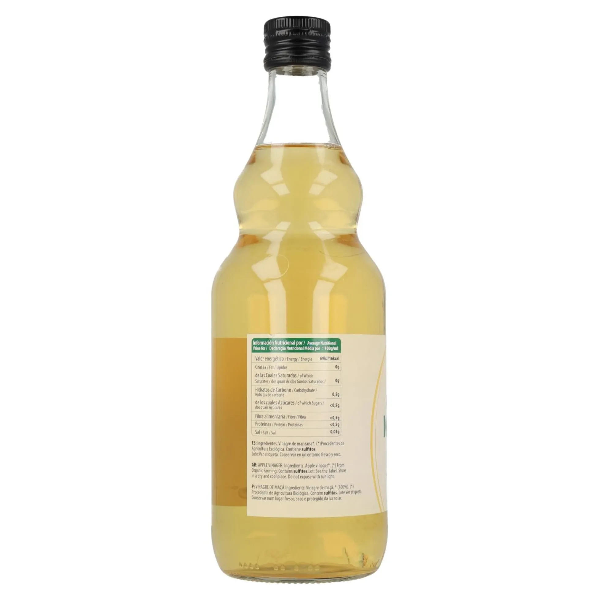 Vinagre de manzana bio Sol Natural 750 ml