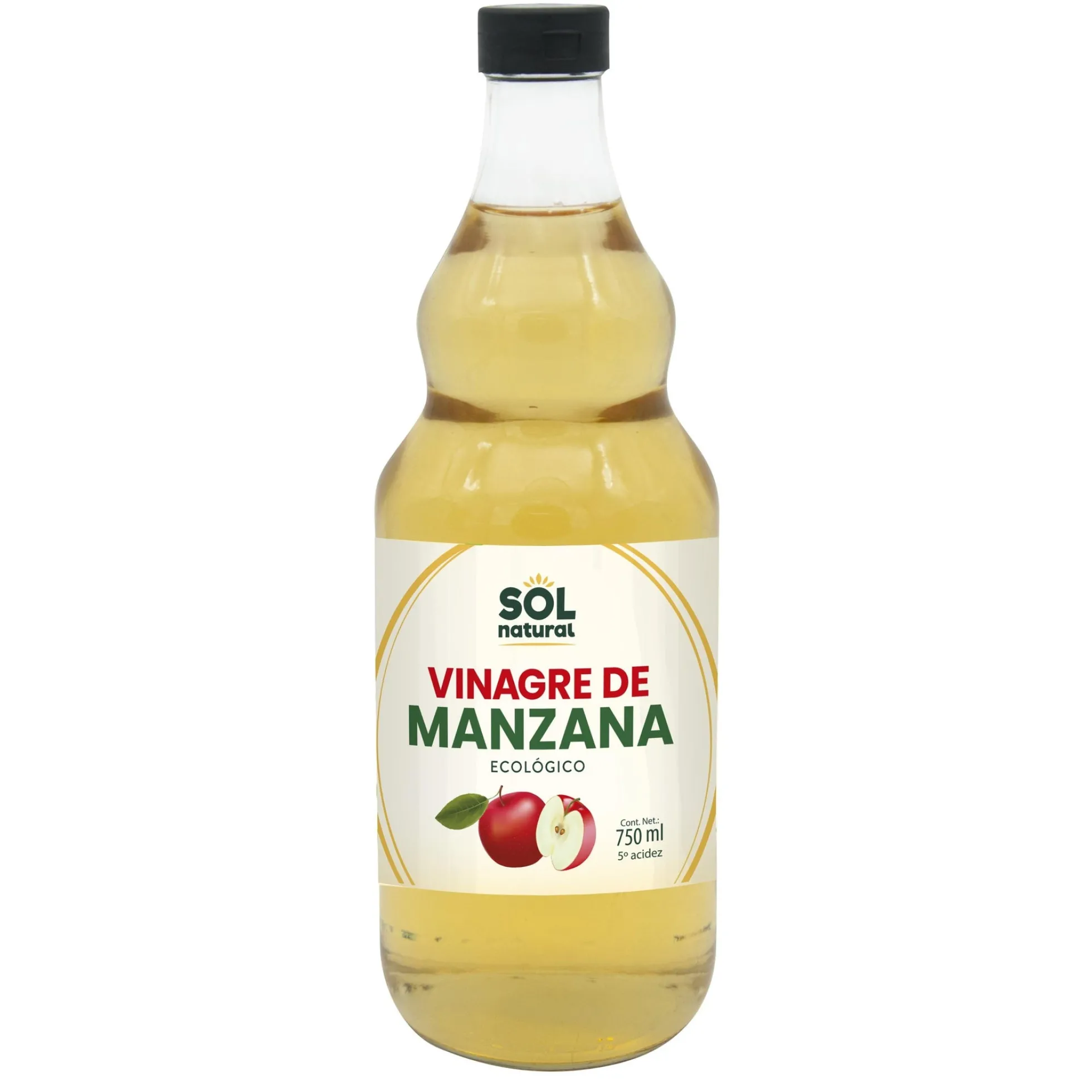 Vinagre de manzana bio Sol Natural 750 ml