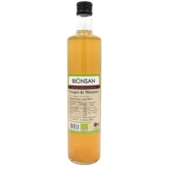 Vinagre De Manzana Ecológico Sin Filtrar Y Sin Pasteurizar Eco Bionsan 750ml