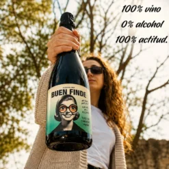 Vino Frizzante Sin Alcohol 0,0% Airén | Pack 3 Botellas X 750 Ml | Vino Espumoso Desalcoholizado | Ligero Y Refrescante