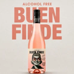Vino Rosado Sin Alcohol 0,0% Tempranillo | Pack 6 Botellas X 750 Ml | Vino Rosado Desalcoholizado Fresco Y Afrutado
