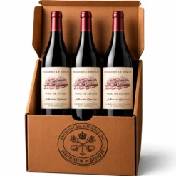 Vino Tinto Reserva 2020 Pack 3 Botellas 750 Ml | Tempranillo 45% Syrah 45%, Graciano 10% | 12 Meses Barrica + 5 Años