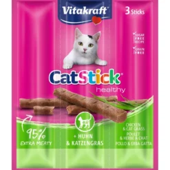 Vitakraft Cat Stick Pollo con hierba gatera