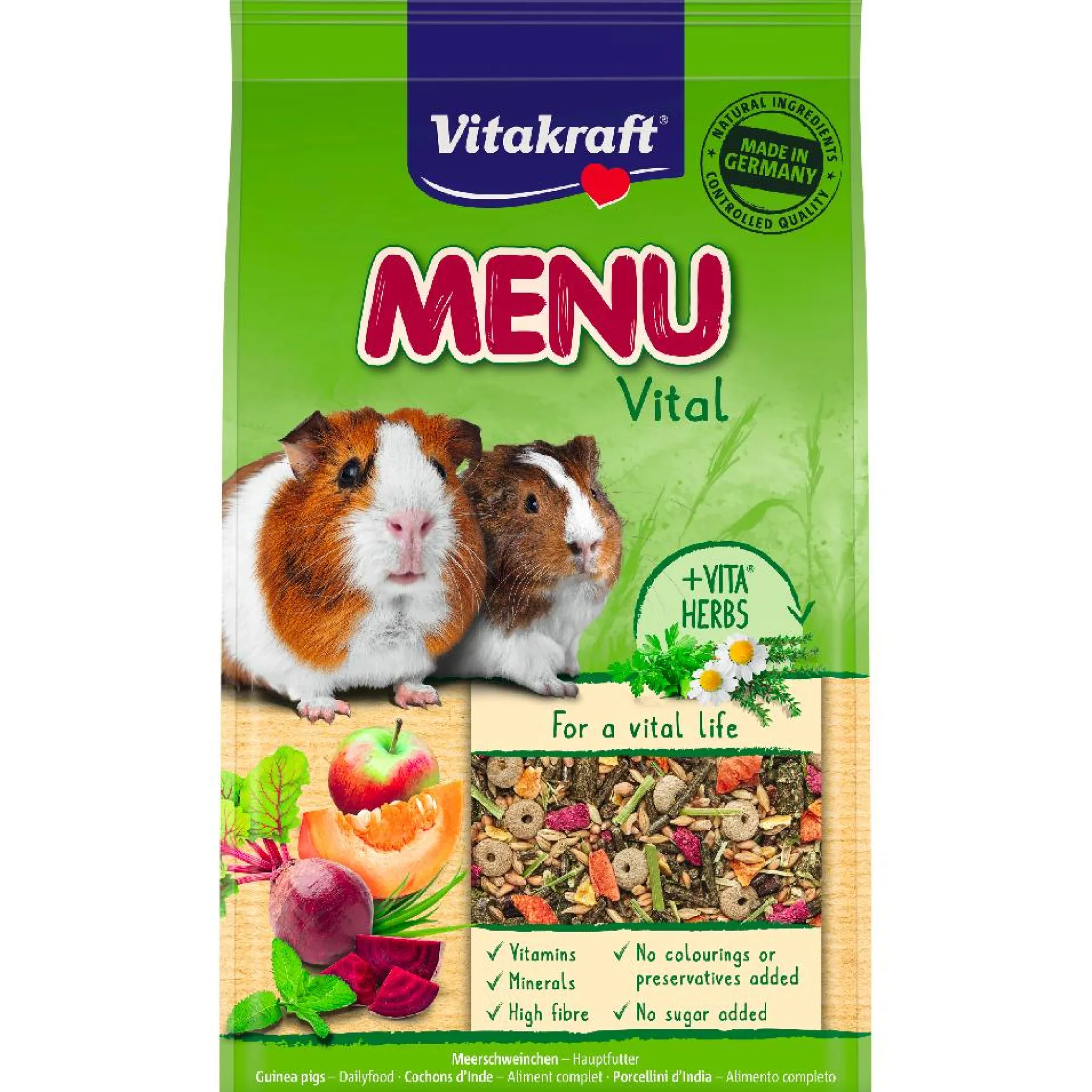 Vitakraft Menú Vital cobayas 3 Kg