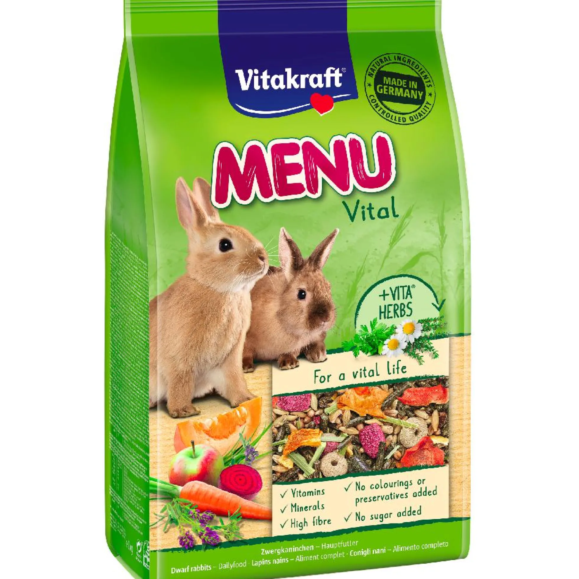 Vitakraft Menú Vital conejos 3 Kg