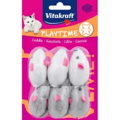 Vitakraft Ratones felpa juguete para gatos