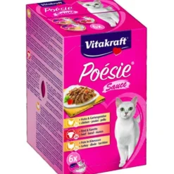 Vitakraft Vitakraft Poésie Creation Sauce Multipack 6 x 85 g comida húmeda gato