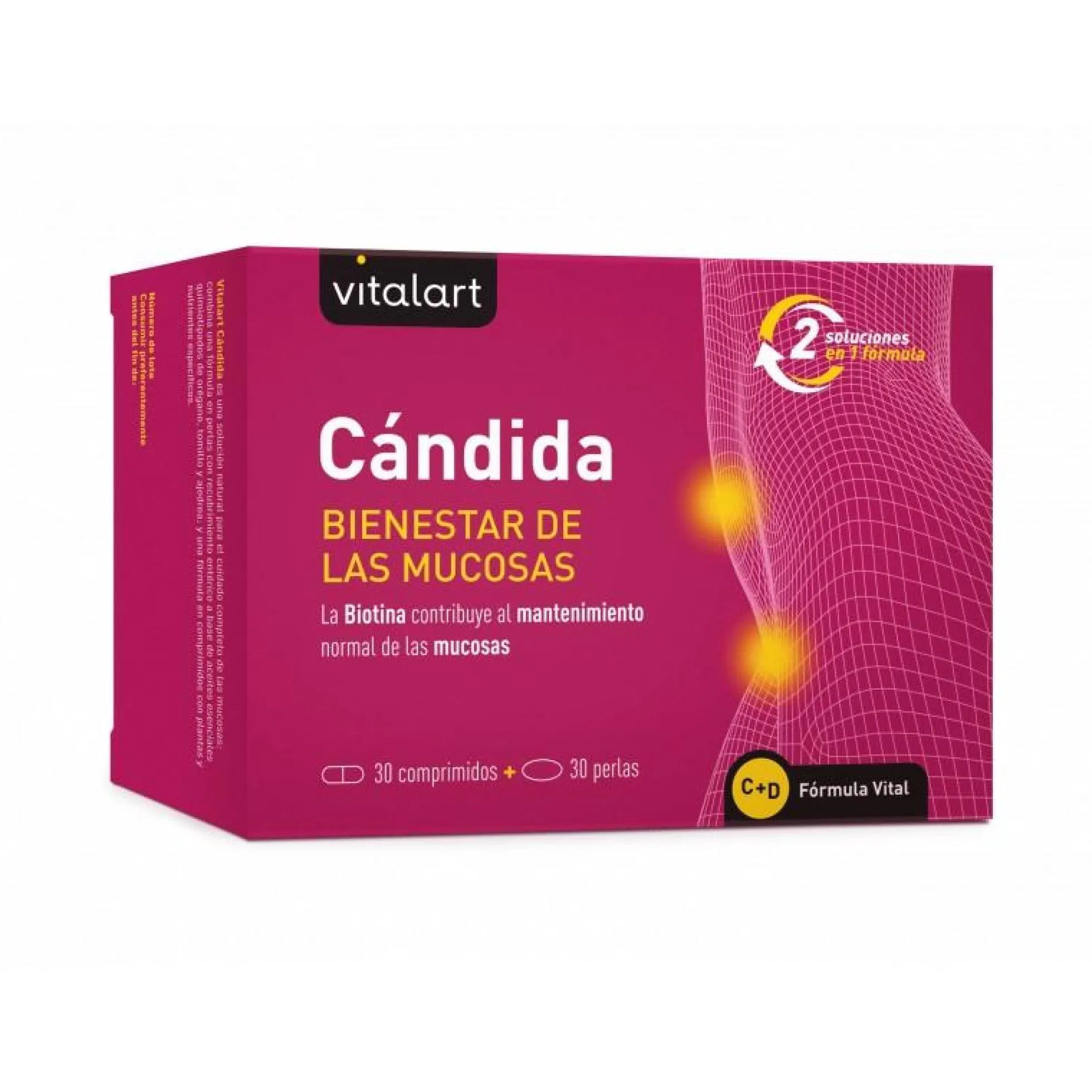 Vitalart Candida 30 Comp + 30 Perlas