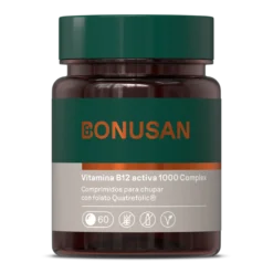 Vitamina B12 activa 1000 Complex Bonusan 60 comprimidos