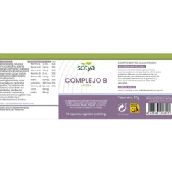 Vitamina B Complex Sotya 60 cápsulas