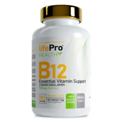 Vitamina B12 - 90 Cápsulas Veganas - Vitamina B - Lifepro