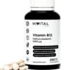 Vitamina B12 Metilcobalamina 1000 mcgHivital 200 comprimidos veganos