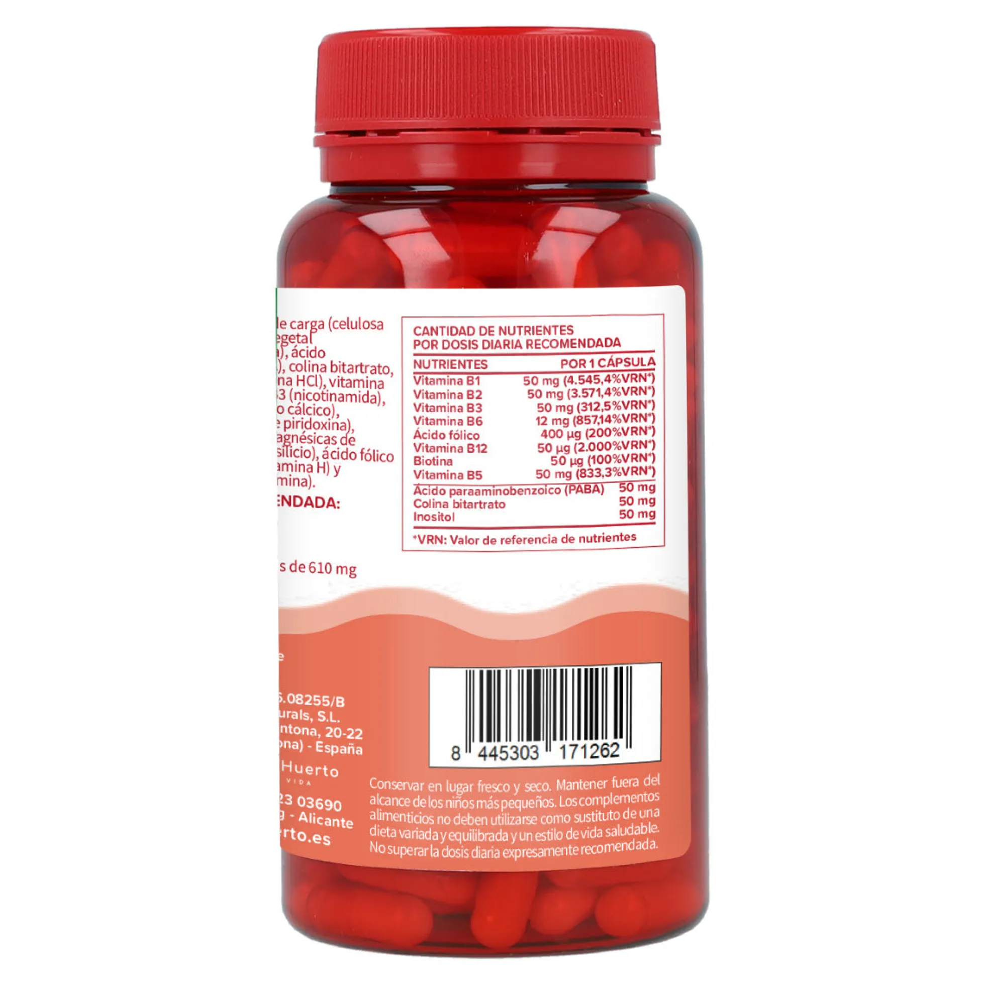Vitamina B-50 Planeta Huerto 60 Caps