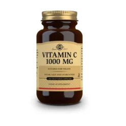 Vitamina C, 250 cap. vegetales de 1000 mg. Solgar